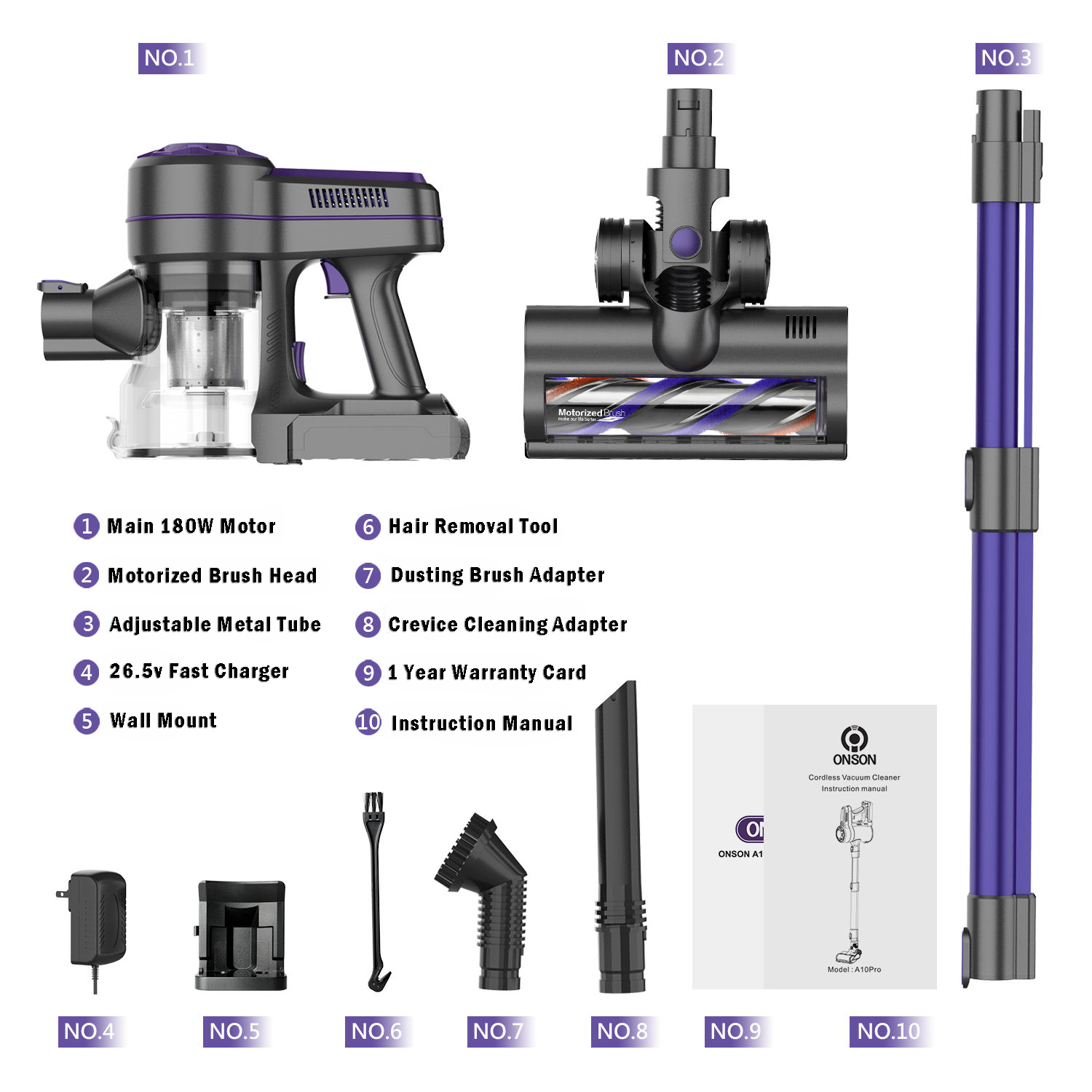 handheld vacuum cleaner, lightweight long reaching vacuum best for cleaning home or car