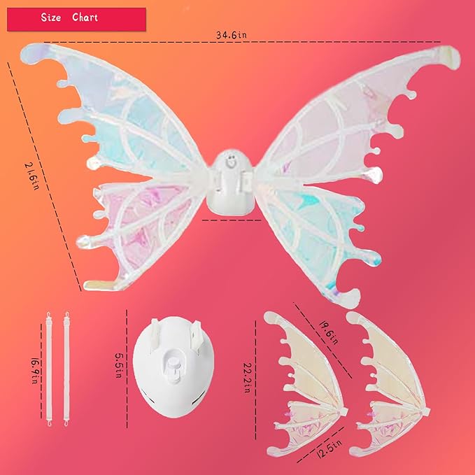 Princess Fairy Wings Role Play Costume About Us Kidz